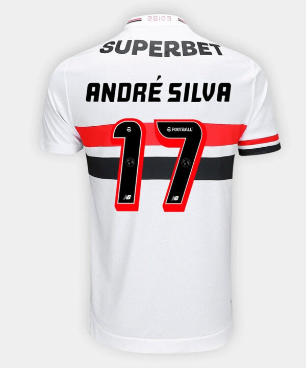 Camisa New Balance São Paulo 2025/26 I ADRÉ SILVA N° 17