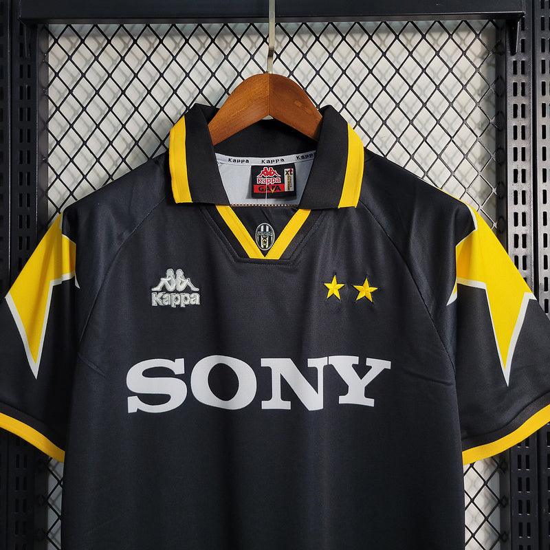 Camisa Juventus Home Adidas 1995/987 Retrô- Preto - Imagem 4