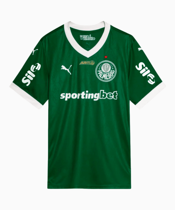 Camisa Puma Palmeiras 2025/26 I Com Patrocínios
