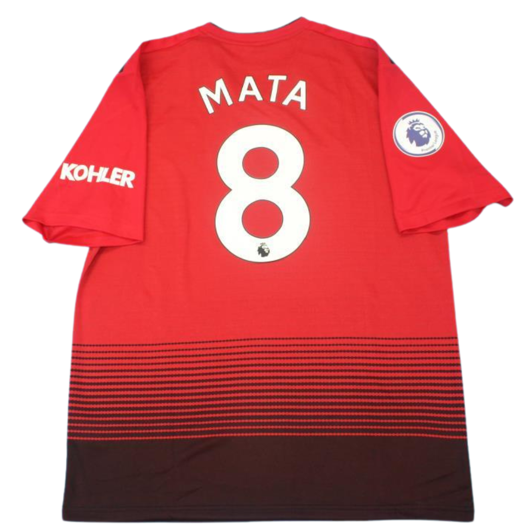 Camisa Manchester United Home 18/19 - Versão Retrô "Mata" Nº 8