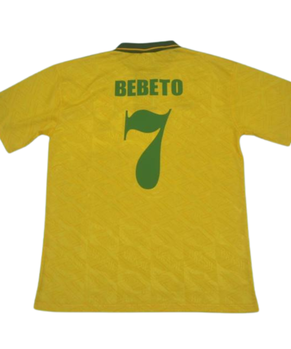 Camisa Retrô Brasil Home 91/93 "Bebeto" N°.7
