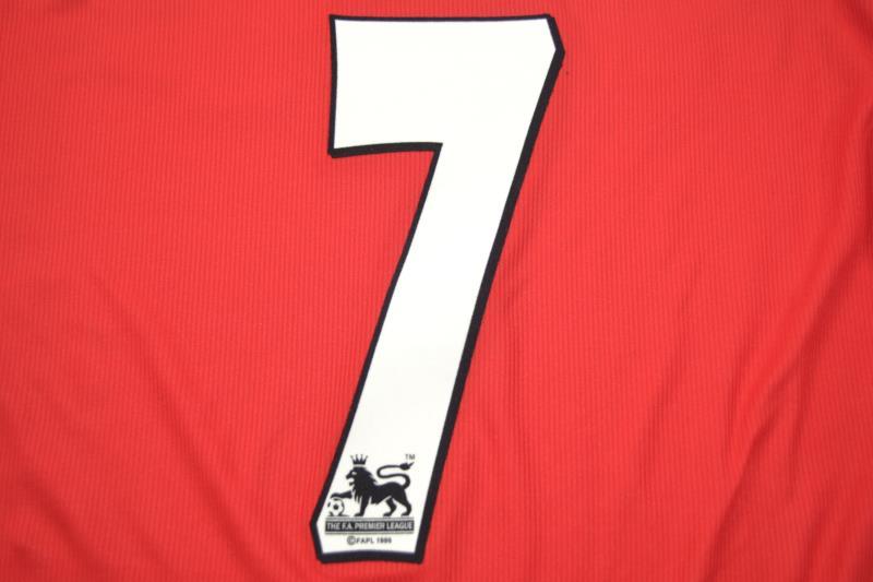 Camisa Manchester United Home 98/99 - Versão Retrô "Beckham" Nº 7 - Imagem 23