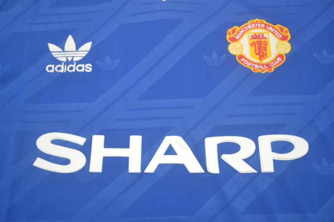 Camisa Manchester United Away 86/88 - Versão Retrô "Beckham" Nº 7 - Imagem 7