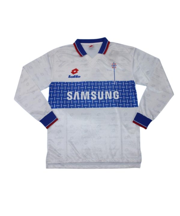Camisa Universidad Catolica Manga Longa Home 1996 - Versão Retrô