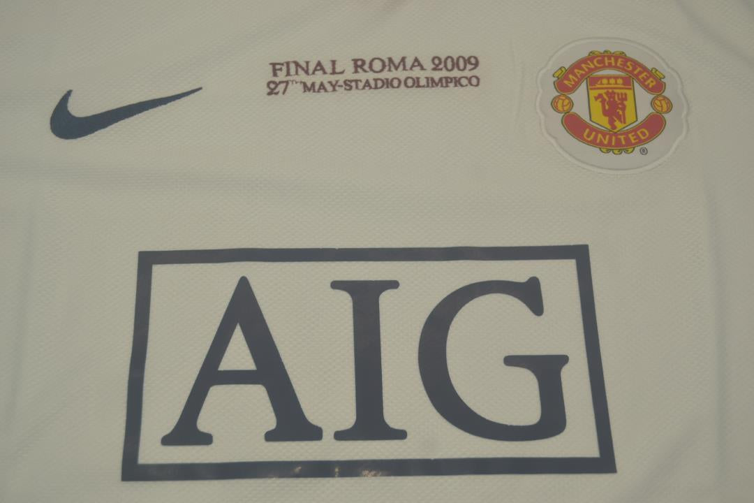Camisa Manchester United UCL Final 08/09 - Versão Retrô "Berbatov" Nº 9 - Imagem 16