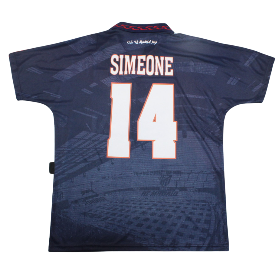 Camisa Atlético de Madrid Away 96/97 - Versão Retrô "Simeone" Nº 14