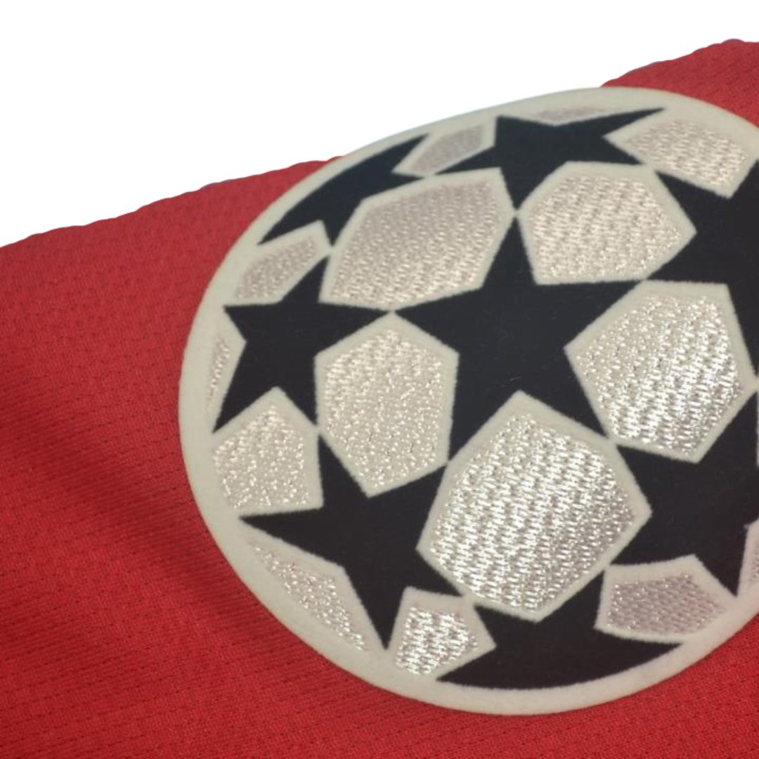 Camisa Manchester United Manga Longa Home 04/06 - Versão Retrô - Imagem 5