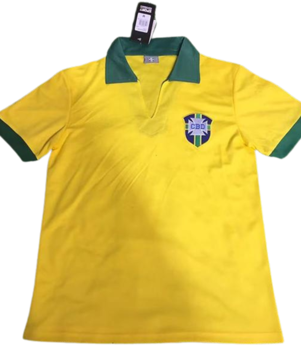 Camisa Retrô Brasil Home 1958