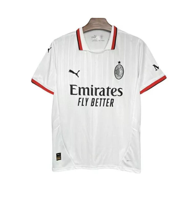 Camisa AC Milan Away 24/25 - Torcedor Puma Masculino - Branco