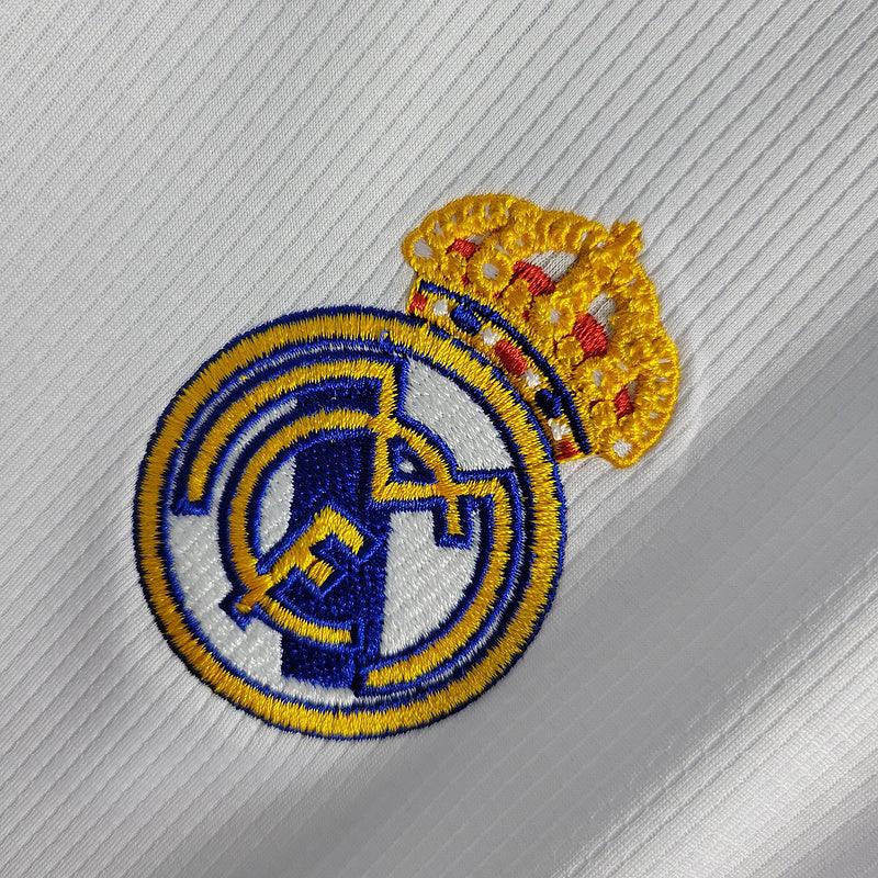 Camisa Real Madrid 2019/20 Adidas Retrô - Branca - Imagem 6