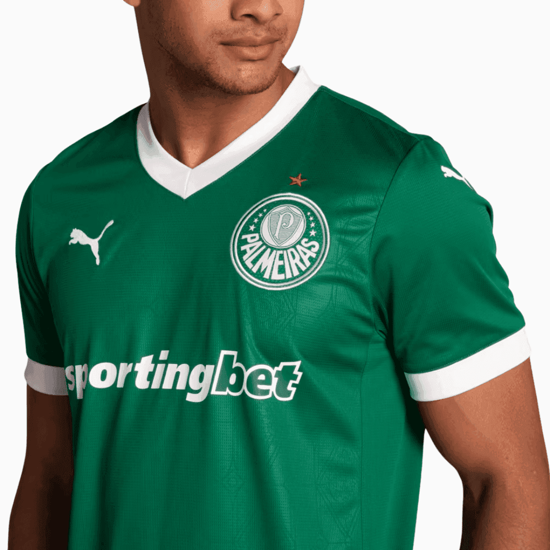 Camisa Puma Palmeiras 2025/26 I - R. VEIGA N° 23 - Imagem 3