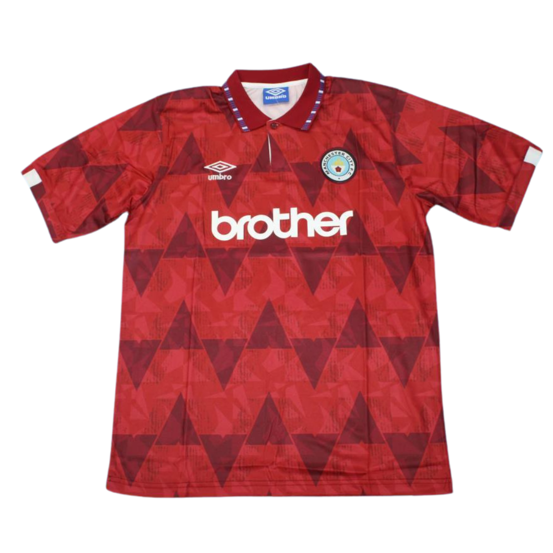 Camisa Manchester City Away 1991 - Versão Retrô
