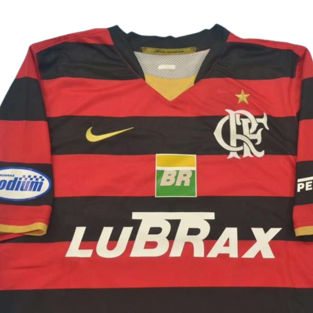 Camisa Flamengo Home 08/09 - Versão Retrô "Adriano" Nº 10 - Imagem 8