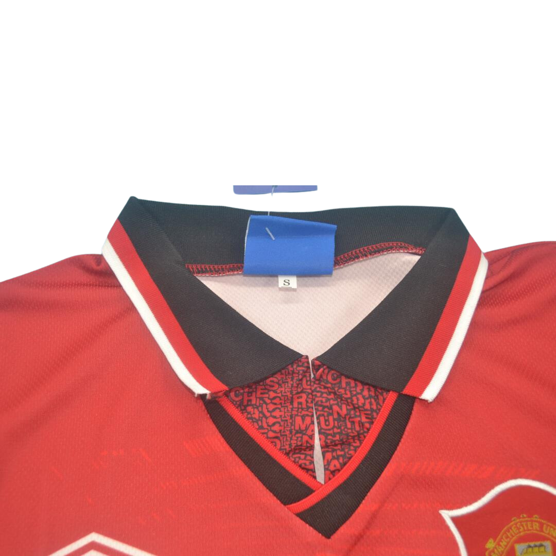 Camisa Manchester United Home 94/96 - Versão Retrô "Cantona" Nº 7 - Imagem 14