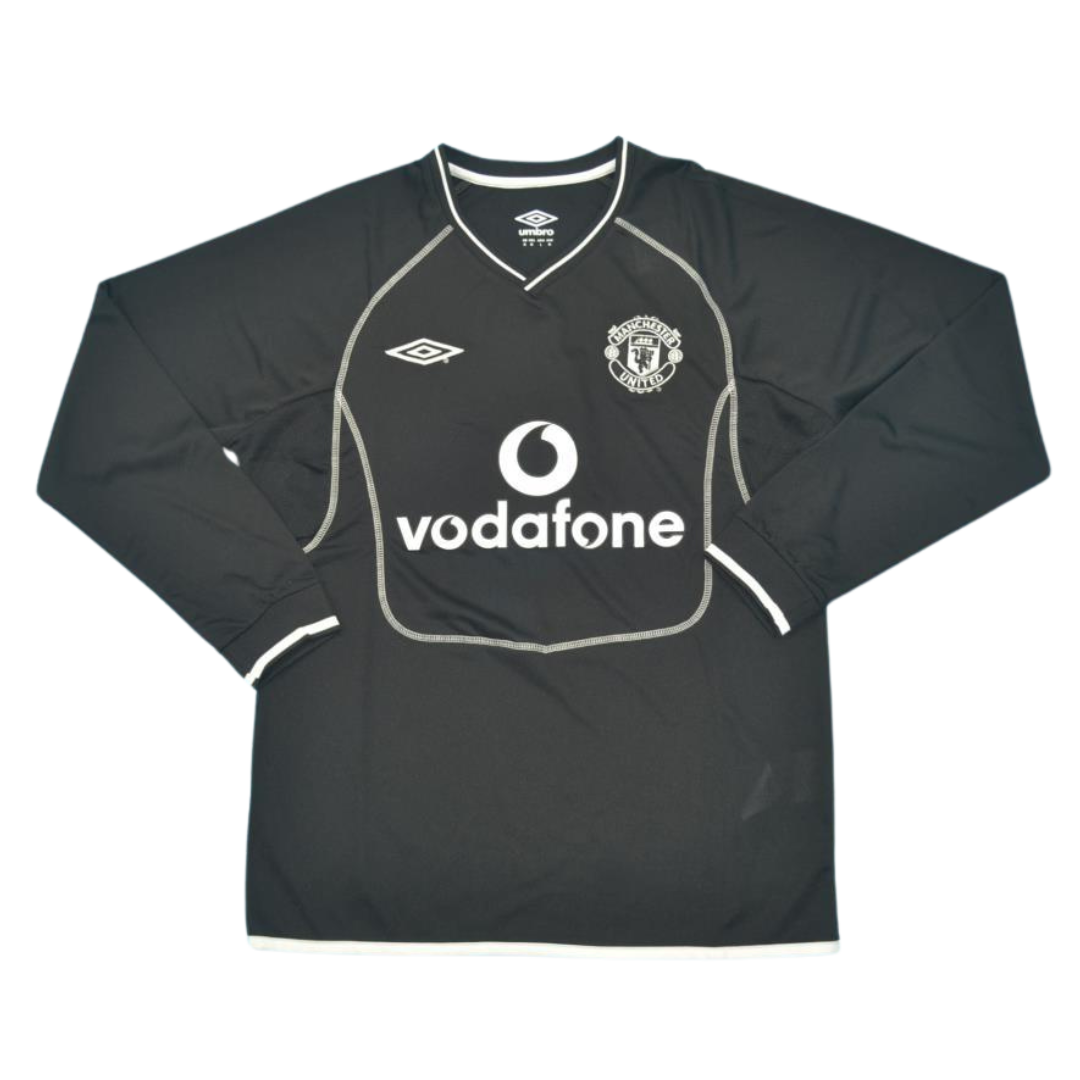 Camisa Manchester United Manga Longa 00/01 - Versão Retrô "Barthez" Nº 1 - Imagem 2