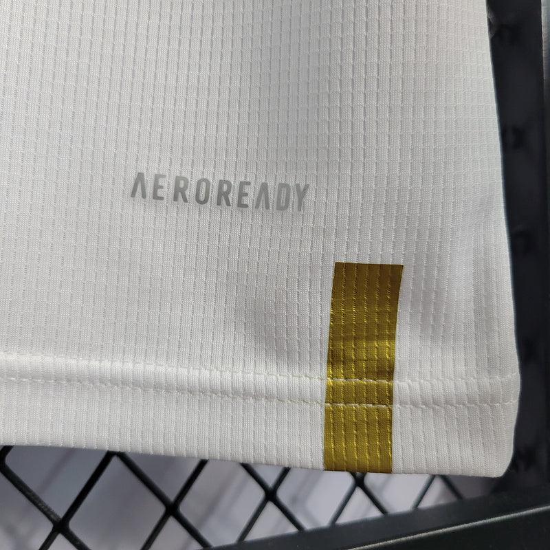Camisa Real Madrid 2019/20 Adidas Retrô - Branca - Imagem 8