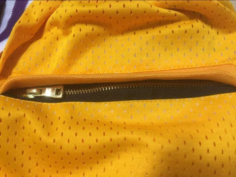 Bermuda NBA Los Angeles Lakers Nike Authentic - Amarela - Imagem 3