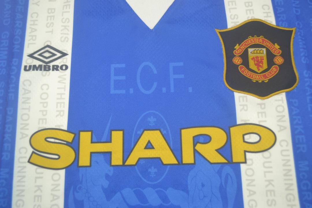 Camisa Manchester United Away 94/96 - Versão Retrô "Cantona" Nº 7 - Imagem 5