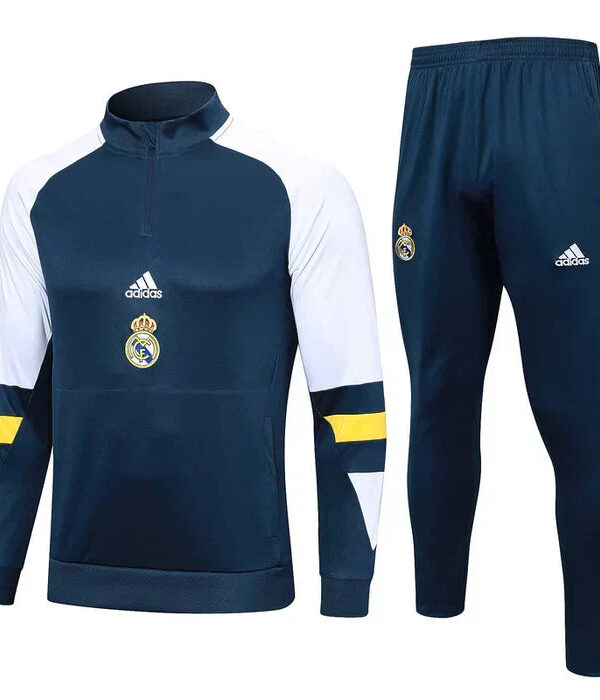 Conjunto Treino Real Madrid 23/24 - Azul Marinho
