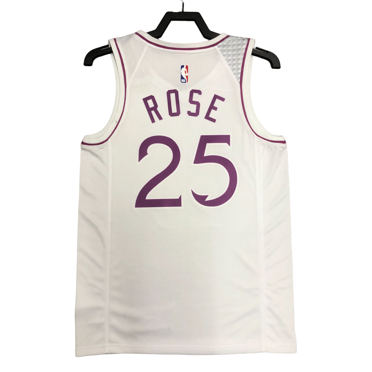 Regata NBA Minnesota Timberwolves Nike Authentic Rose 25 - Branca - Imagem 2