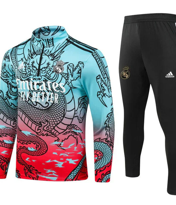 Conjunto Treino Real Madrid Dragon 24/25 - Verde