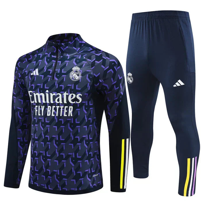 Conjunto Treino Real Madrid 23/24 - Roxo - Imagem 2