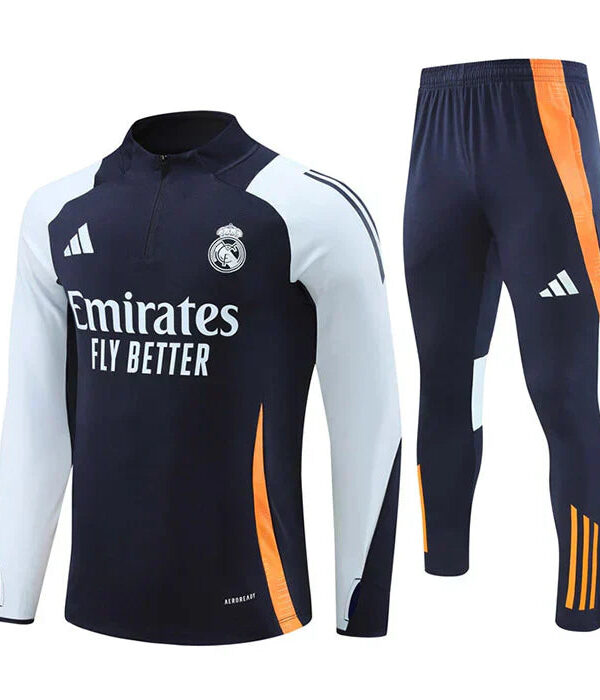 Conjunto Treino Real Madrid 24/25 - Azul