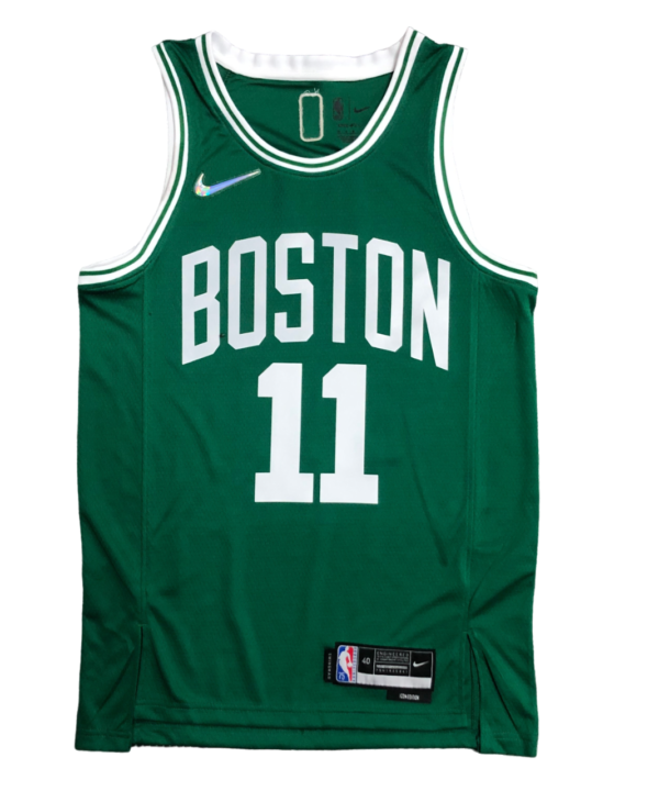 Regata NBA Boston Celtics 75 Anniversary Nike Authentic Irving 11 - Verde