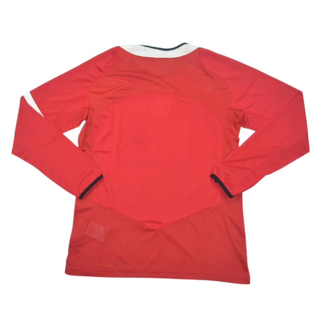 Camisa Manchester United Manga Longa Home 04/06 - Versão Retrô - Imagem 2