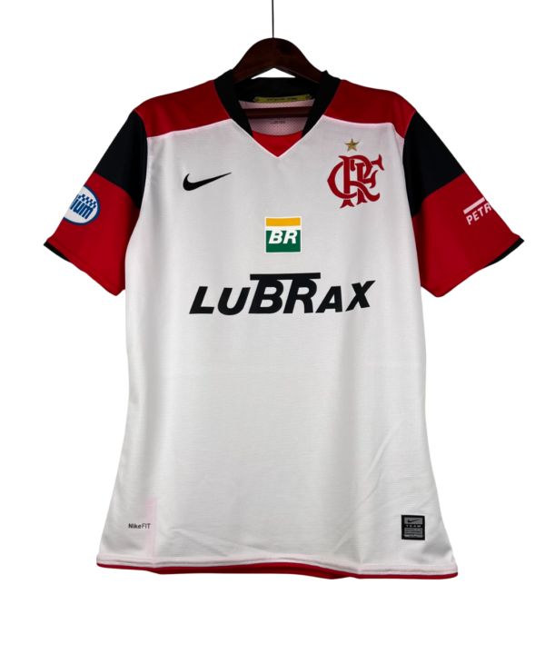 Camisa Flamengo lI Retro 2008/09 Nike - Branca e Vermelha
