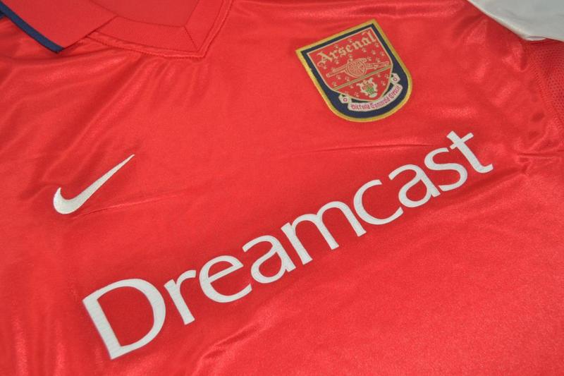 Camisa Arsenal Manga Longa Home 00/02 - Versão Retrô - Imagem 7