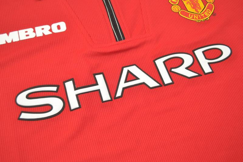 Camisa Manchester United Home 98/99 - Versão Retrô "Beckham" Nº 7 - Imagem 25