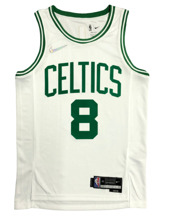 Regata NBA Boston Celtics 75 Anniversary Nike Authentic Walker 8 - Branca