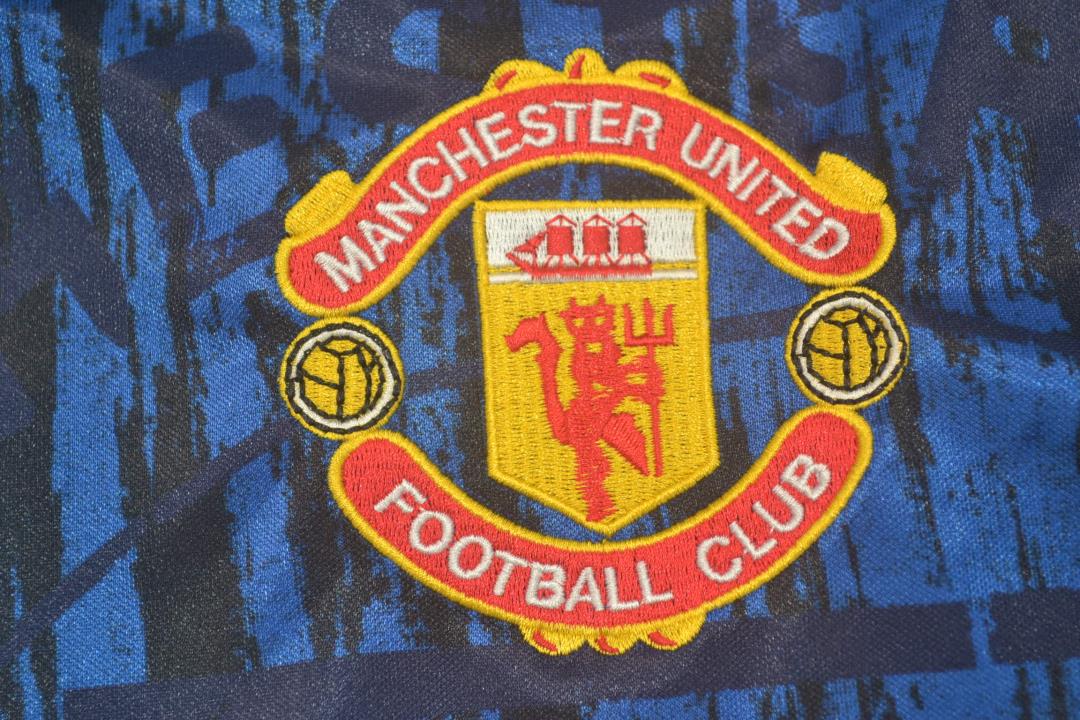 Camisa Manchester United Manga Longa 92/93 - Versão Retrô "Giggs" Nº 11 - Imagem 3