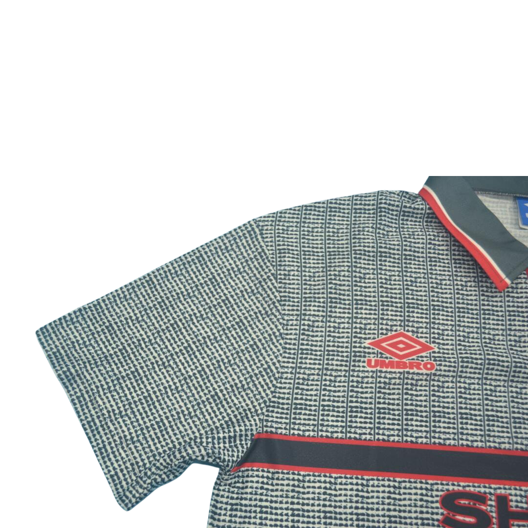 Camisa Manchester United Away 95/96 - Versão Retrô "Cantona" Nº 7 - Imagem 14