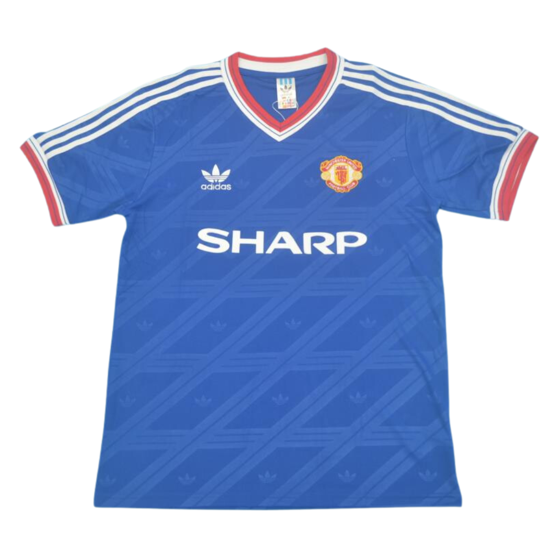 Camisa Manchester United Away 86/88 - Versão Retrô "Beckham" Nº 7 - Imagem 2