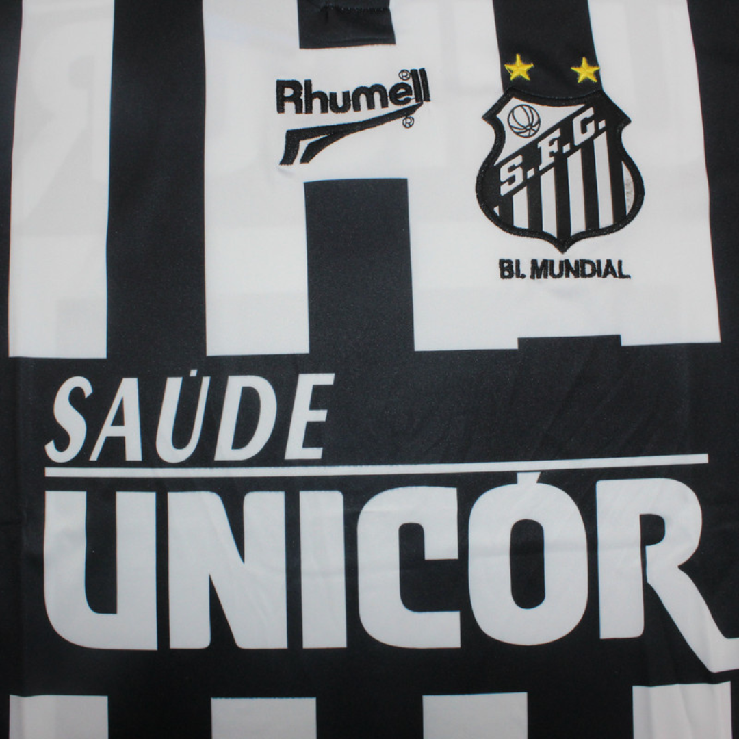 Camisa Santos Away 1996 - Versão Retrô "M.Assunção" Nº 5 - Imagem 7