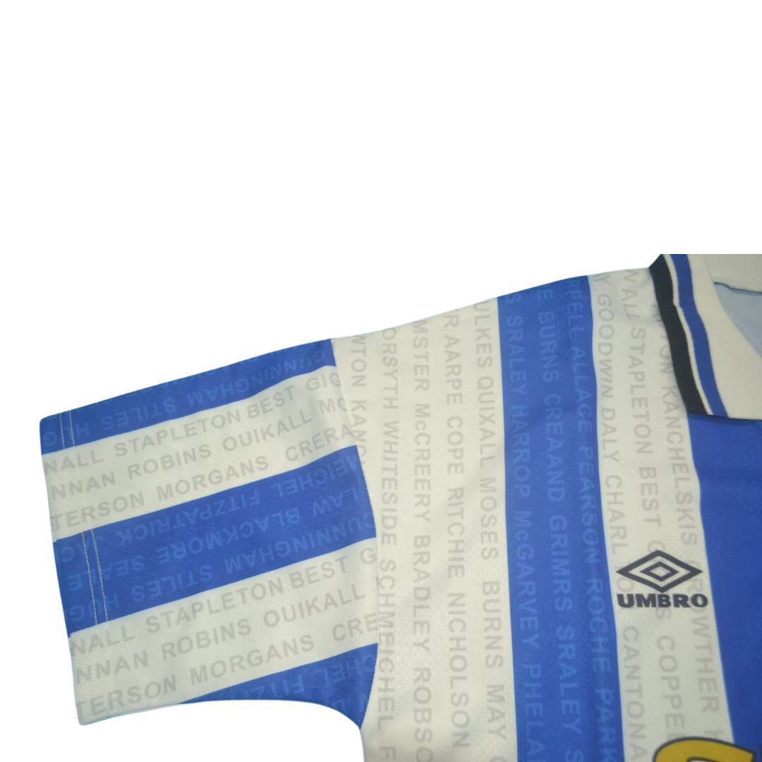 Camisa Manchester United Away 94/96 - Versão Retrô "Cantona" Nº 7 - Imagem 14
