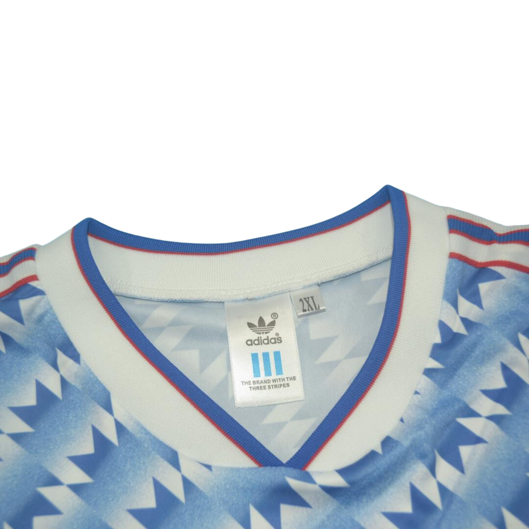 Camisa Manchester United Manga Longa Away 90/92 - Versão Retrô "Cantona" Nº 7 - Imagem 4