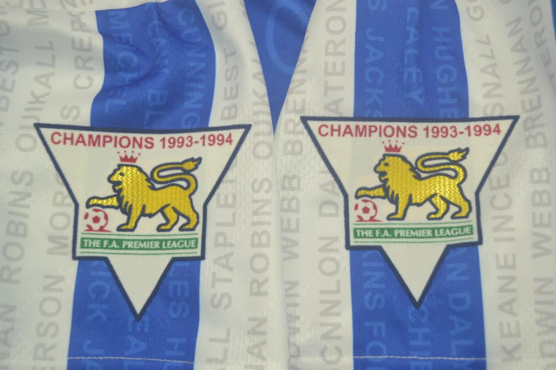 Camisa Manchester United Away 94/96 - Versão Retrô "Cantona" Nº 7 - Imagem 15