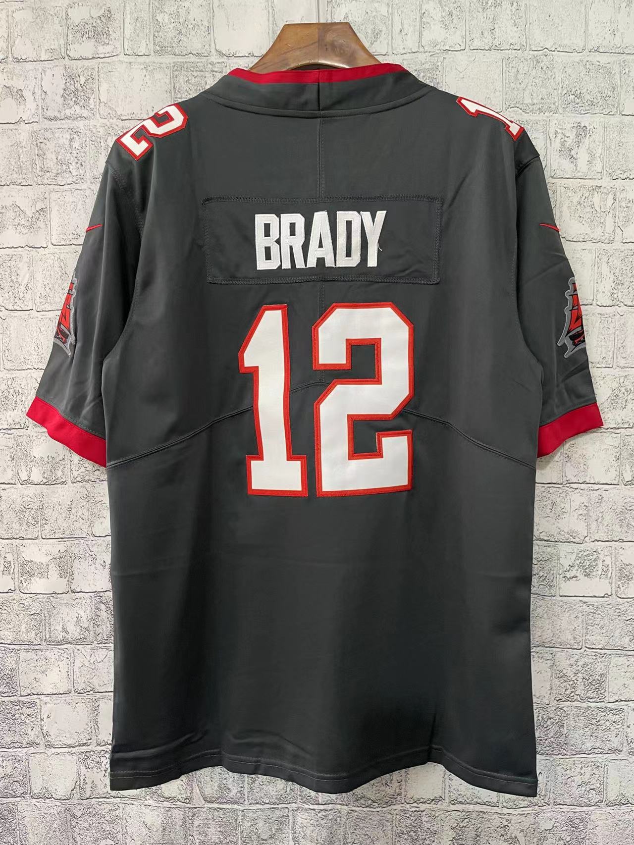 Camisa NFL Tampa Bay Buccaneers Vapor Limited Jersey Cinza - Imagem 4
