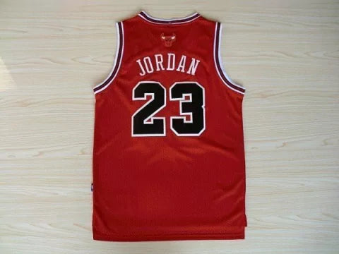 Regata NBA Retrô Chicago Bulls Nike Authentic Jordan 23 - Vermelha