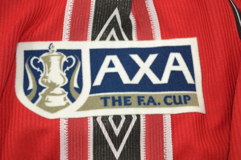 Camisa Manchester United Home 98/99 - Versão Retrô "Beckham" Nº 7 - Imagem 14