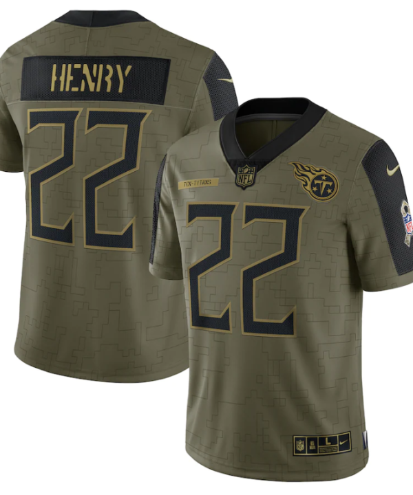 Camisa NFL Tennessee Titans Vapor Limited Jersey Salute To Service 2021