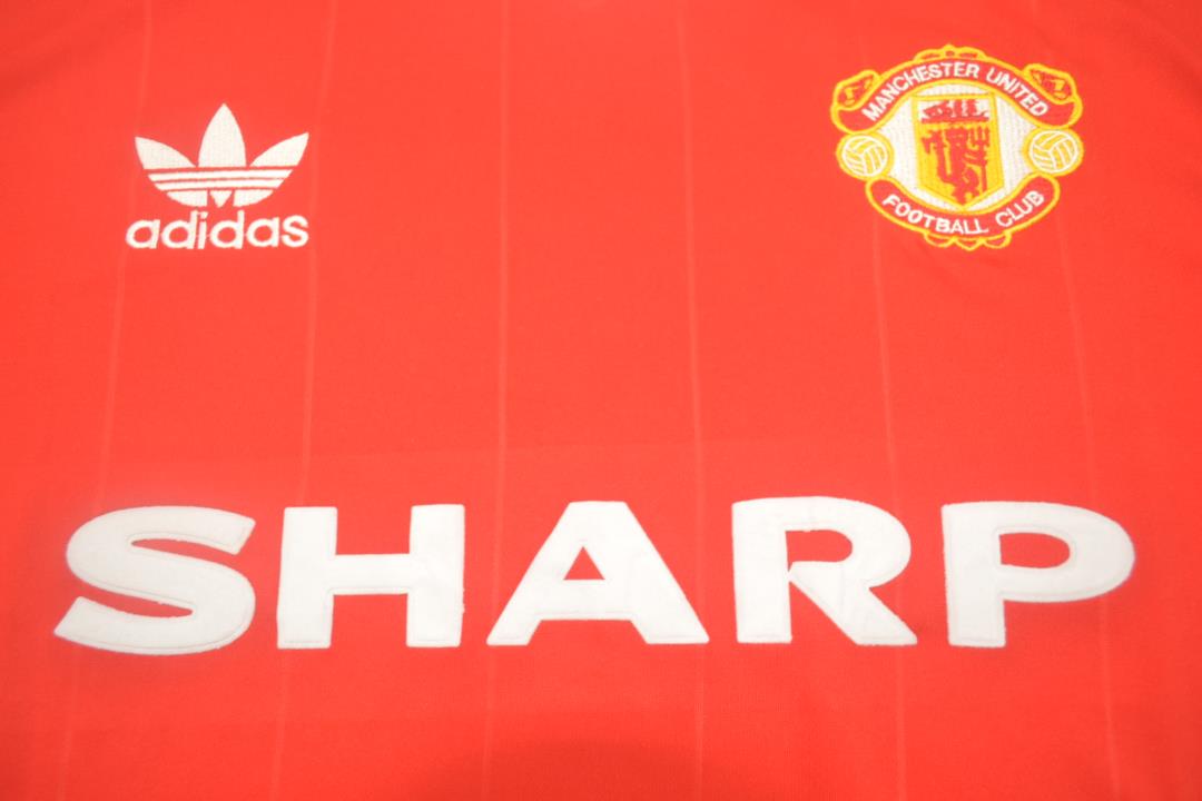Camisa Manchester United Home 82/84 - Versão Retrô "Robson" Nº 7 - Imagem 13