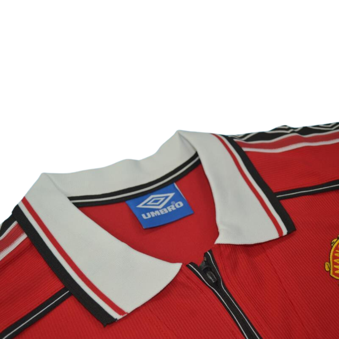 Camisa Manchester United Home 98/99 - Versão Retrô "Beckham" Nº 7 - Imagem 5
