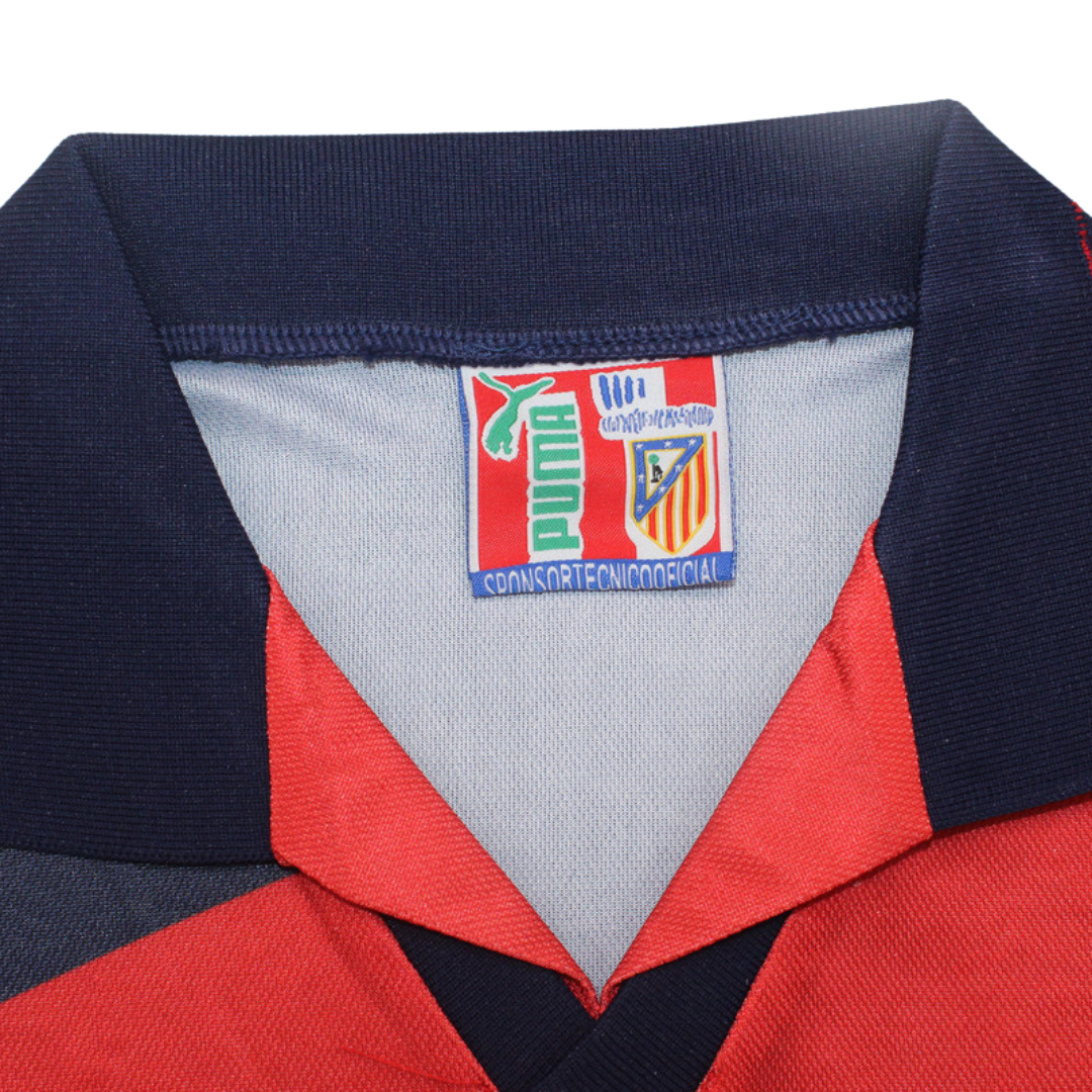 Camisa Atlético de Madrid Away 96/97 - Versão Retrô "Simeone" Nº 14 - Imagem 6