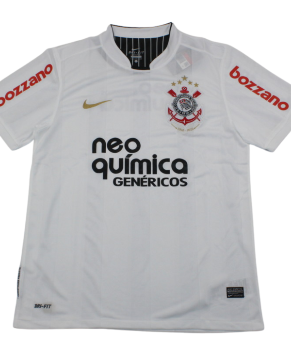 Camisa Corinthians Home 10/11 - Versão Retrô