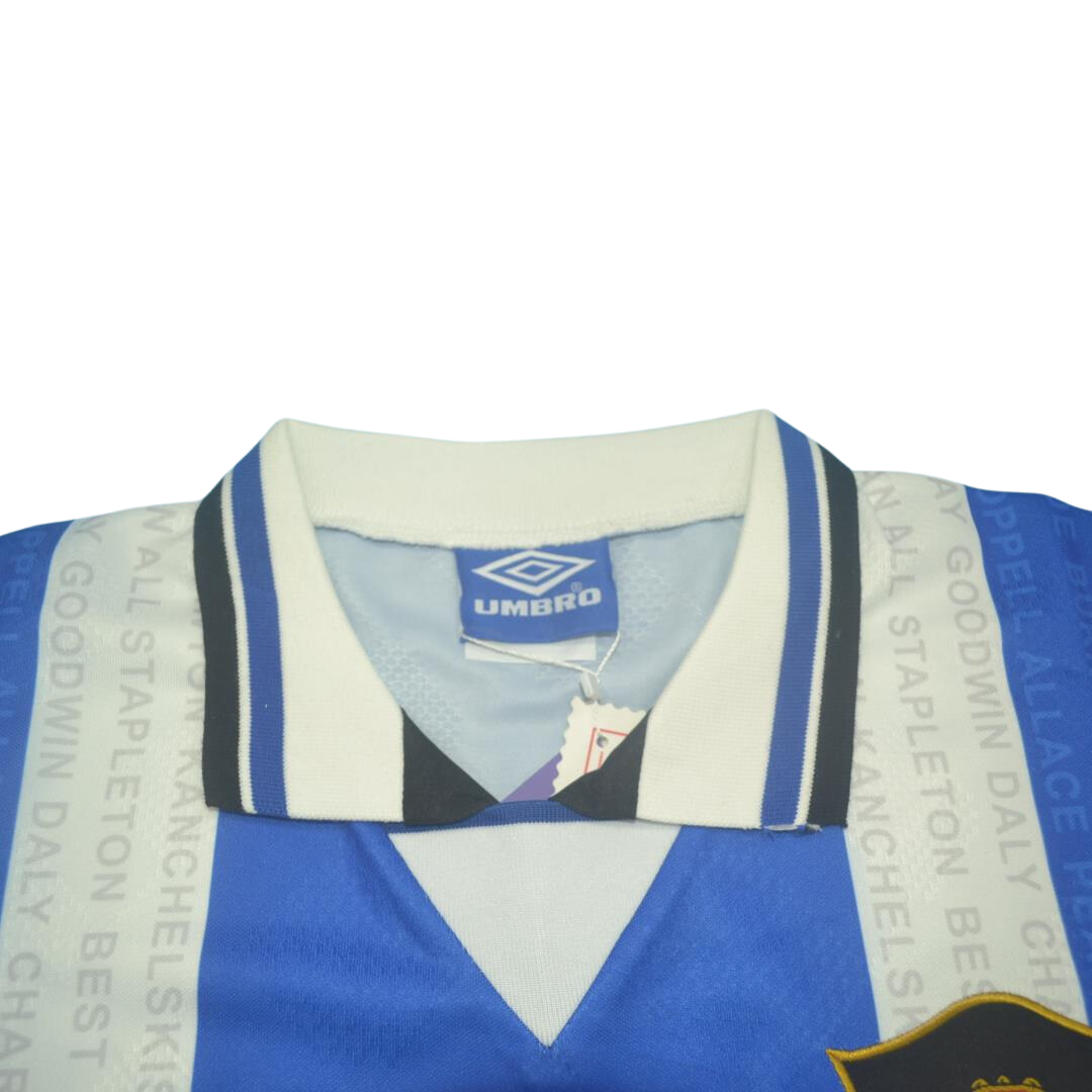 Camisa Manchester United Away 94/96 - Versão Retrô "Cantona" Nº 7 - Imagem 16