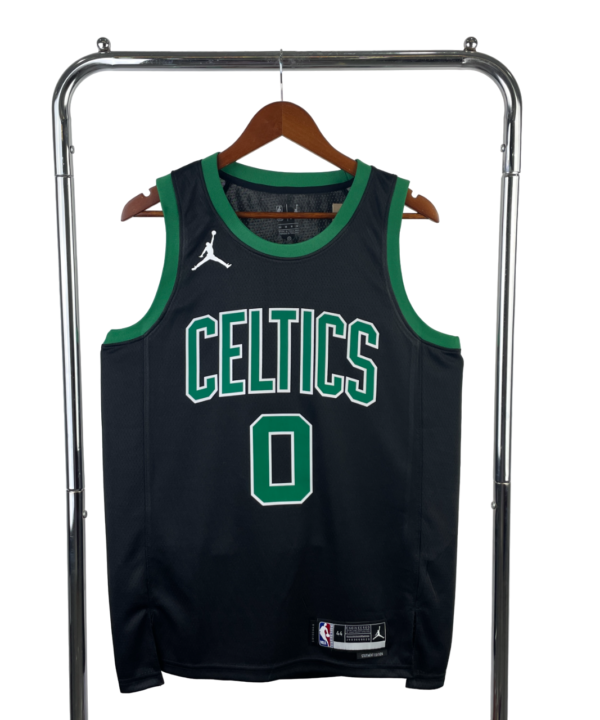 Regata NBA Boston Celtics Nike Authentic Tatum 0 - Preta